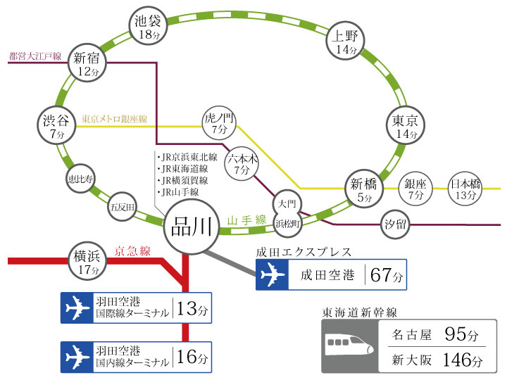 アクセス Tkp品川カンファレンスセンターannex 品川の貸会議室 イベント会場 研修会場 貸し会議室をお探しならtkp貸会議室ネット